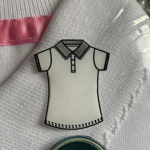 US Polo Assn Toddler Girls School Uniform Polo White - Picture 2 of 7